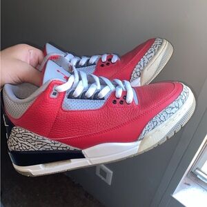 Jordan 3 retro’s mens 6 womens 8 good condition!